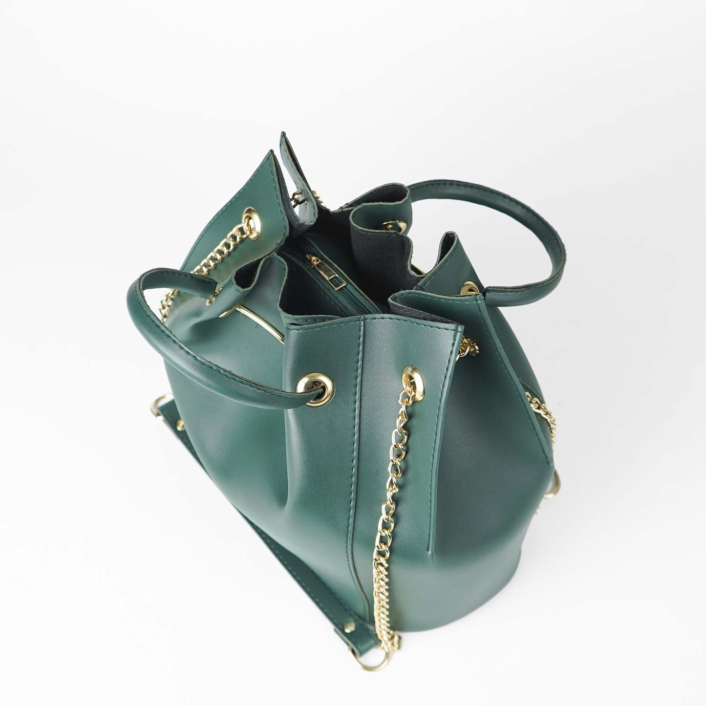 Concave Bag green