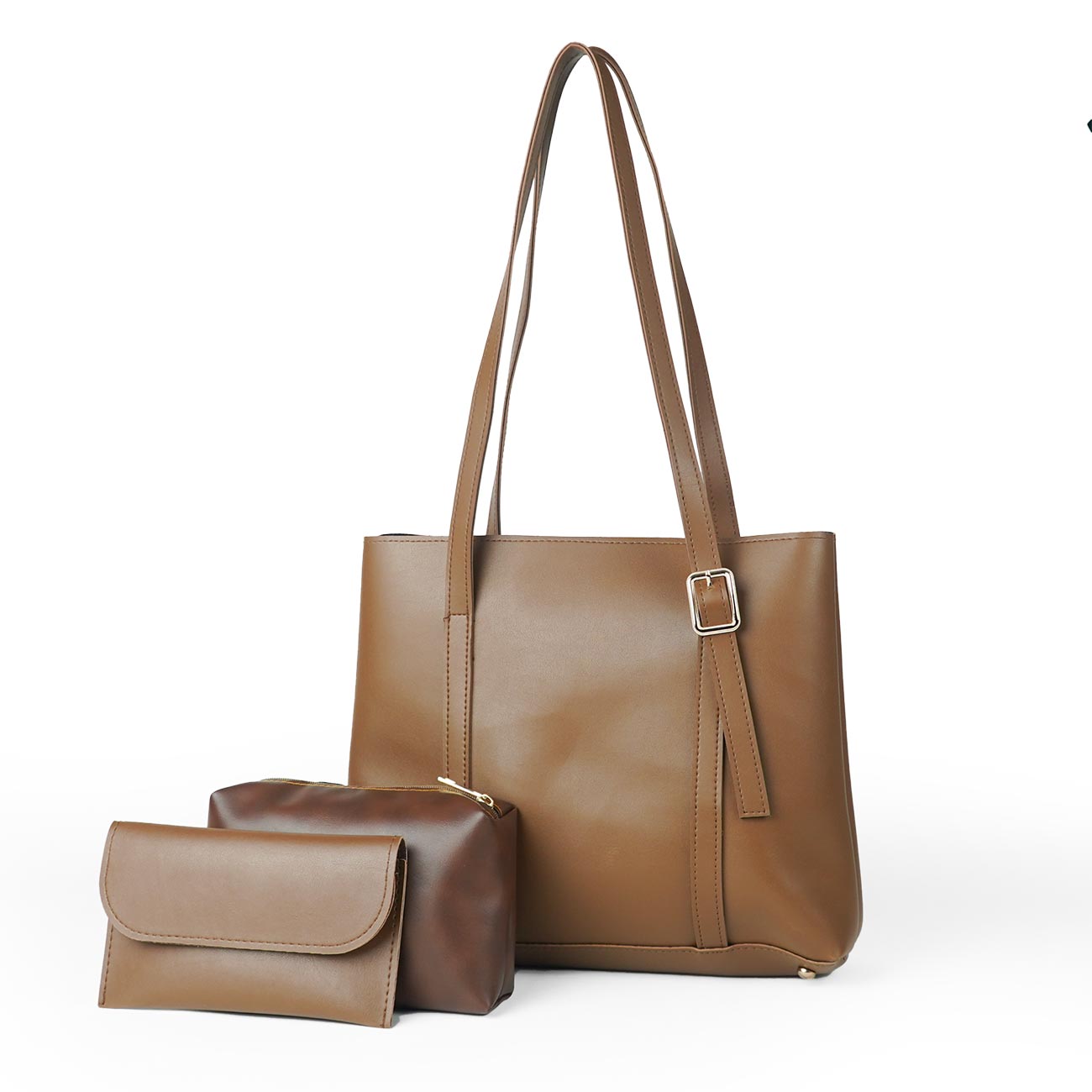 Ample set of 3 Bag Brown