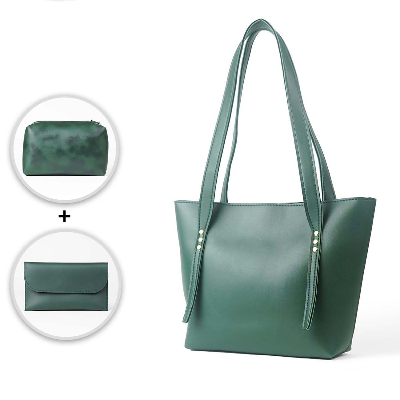 Falcon Tote Set of 3 Bag Green (Special edition)