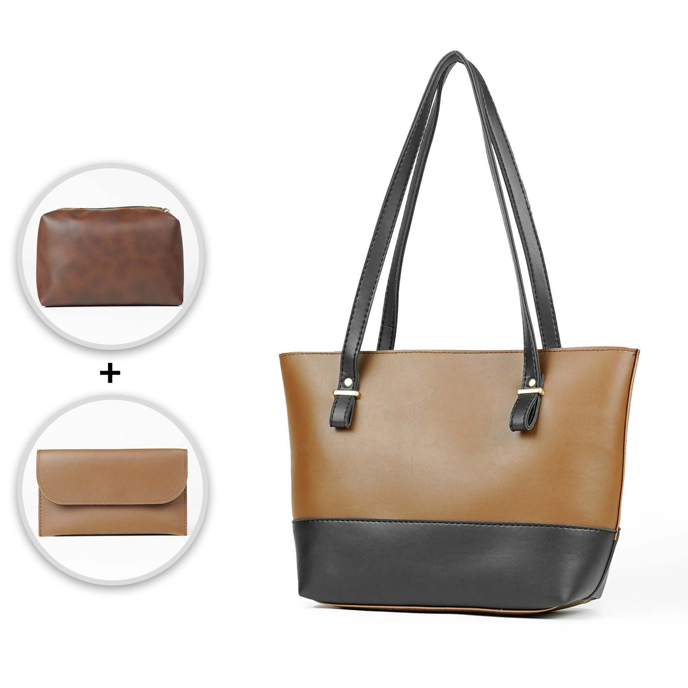 Grace Set of 3 Bag BROWN / BLACK (Special edition)