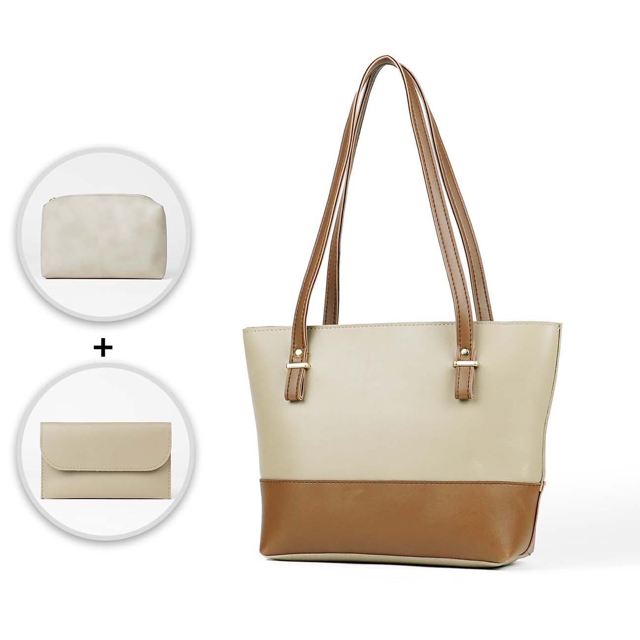 Grace Set of 3 Bag BEIGE / BROWN (Special edition)