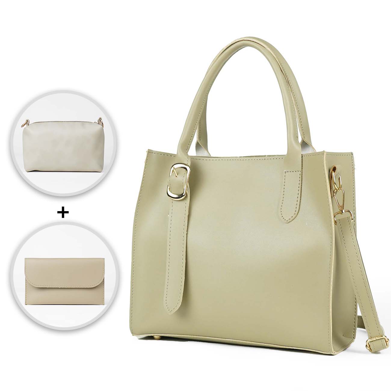 Posh set of 3 Bag beige (Special edition)