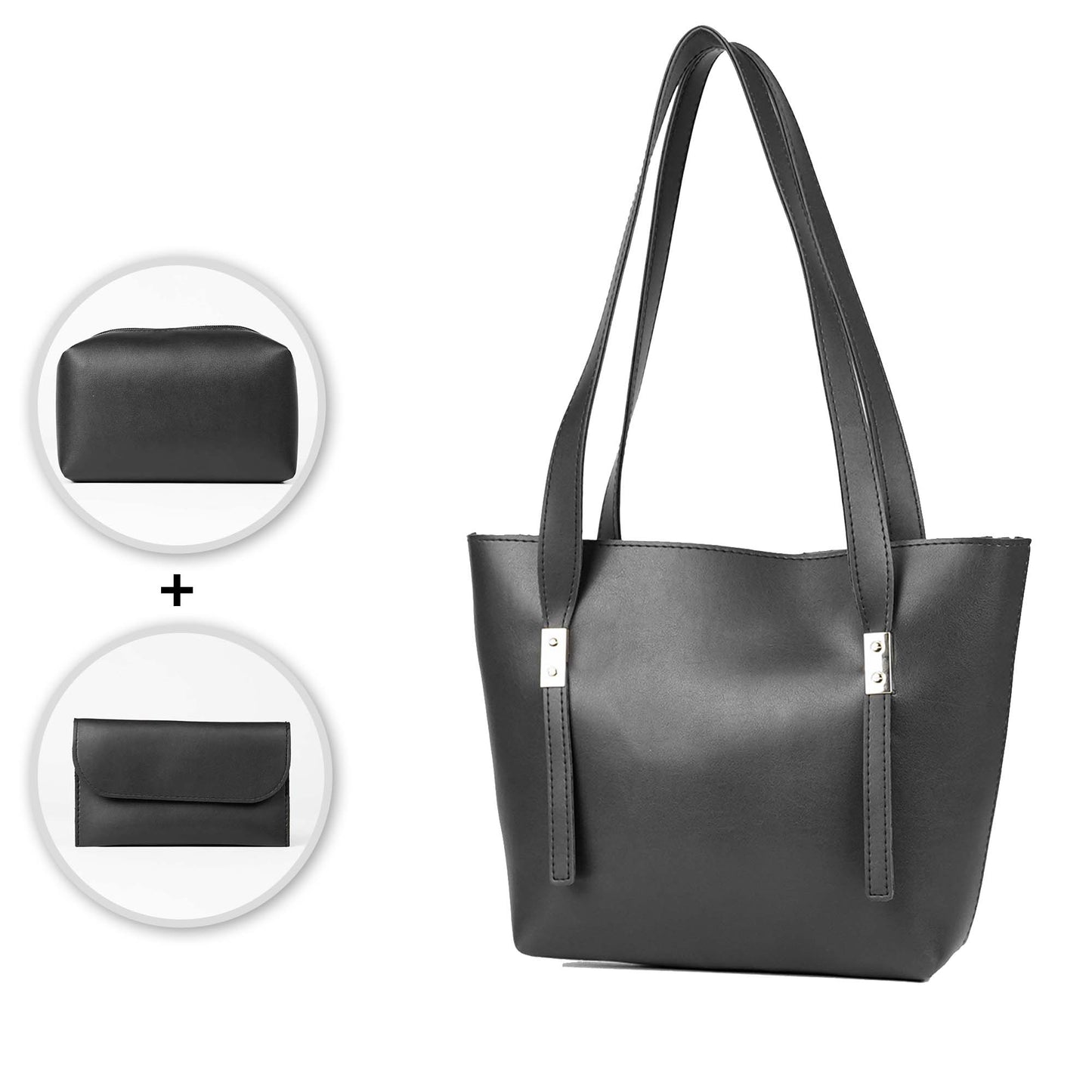 Falcon Tote Set of 3 Bag Black (Special edition)