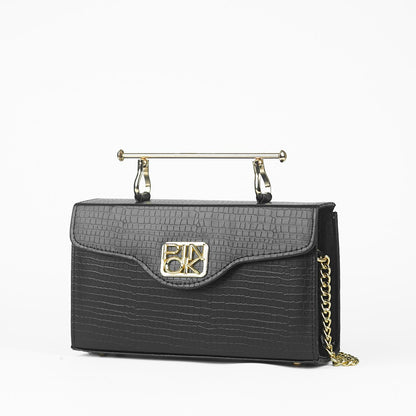 Elegant Box Bag (Black)