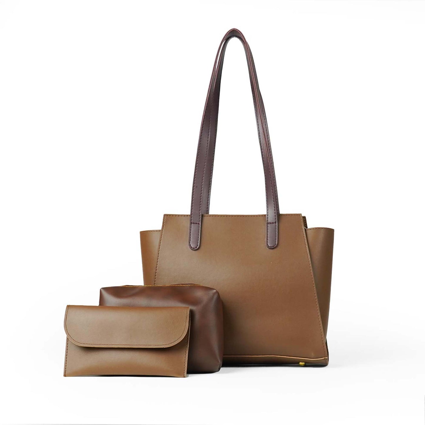 Falcon Rustin Bag Set of 3 Brown