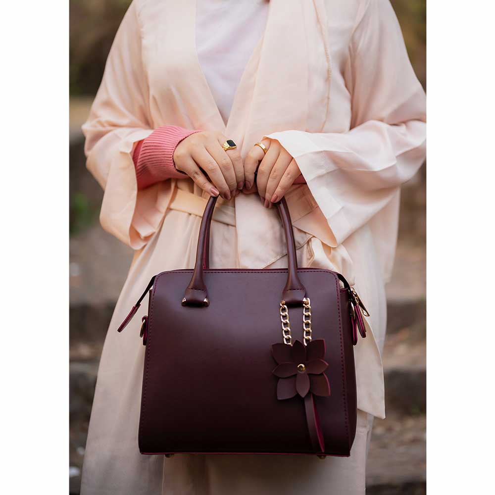 Falcon  Floweret Bag Maroon