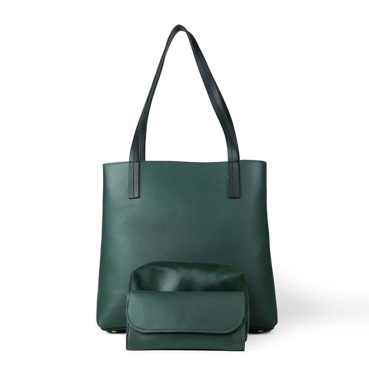 Falcon Suave Tote Bag set of 3  Green