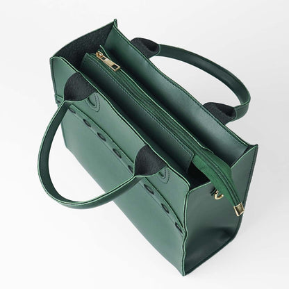 Shoulder Bag Set of 3 Green