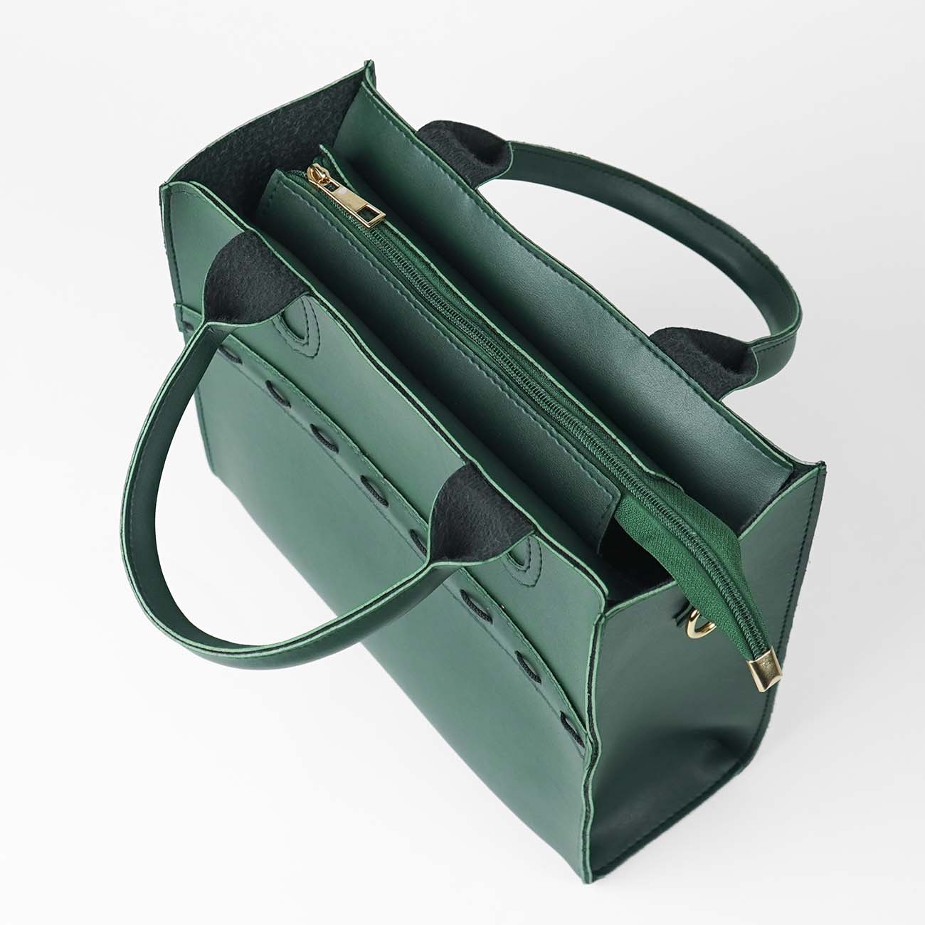 Shoulder Bag Set of 3 Green  (Special edition)