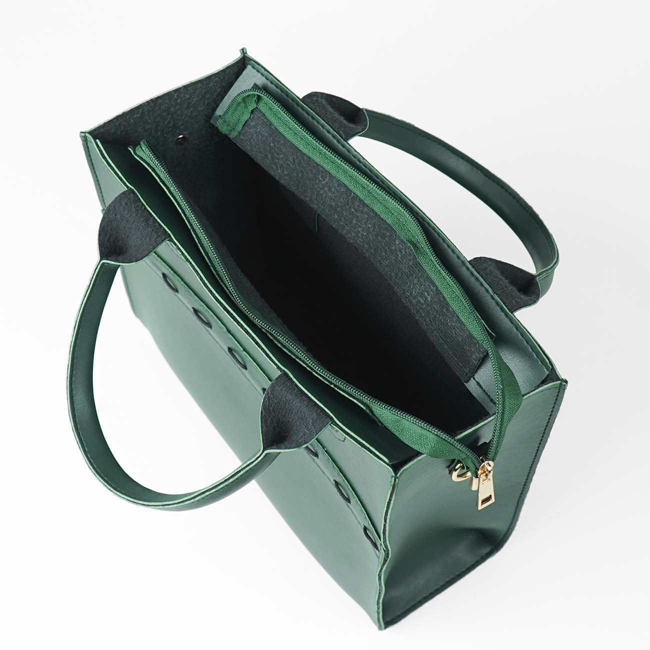 Shoulder Bag Set of 3 Green