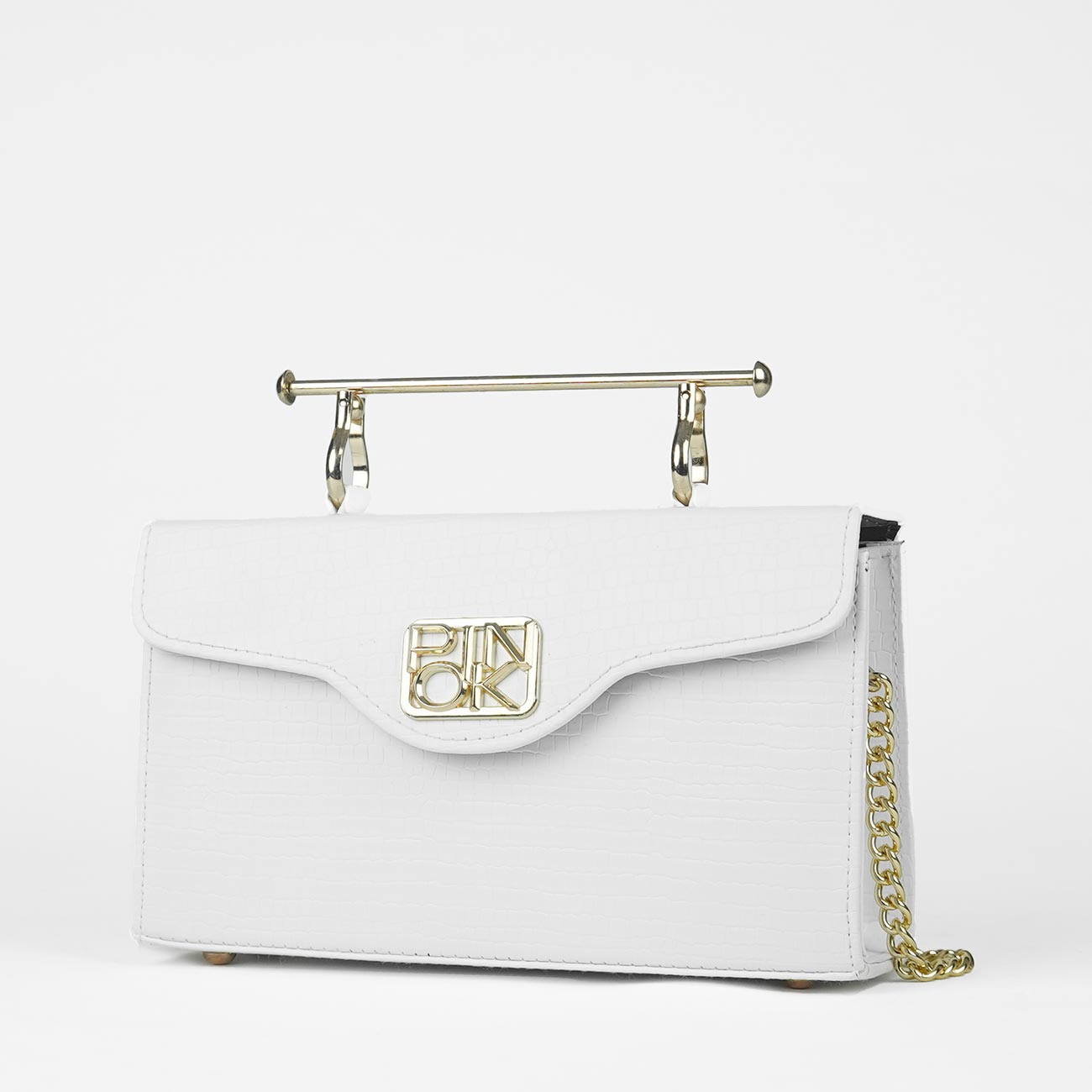 Elegant Box Bag (White)